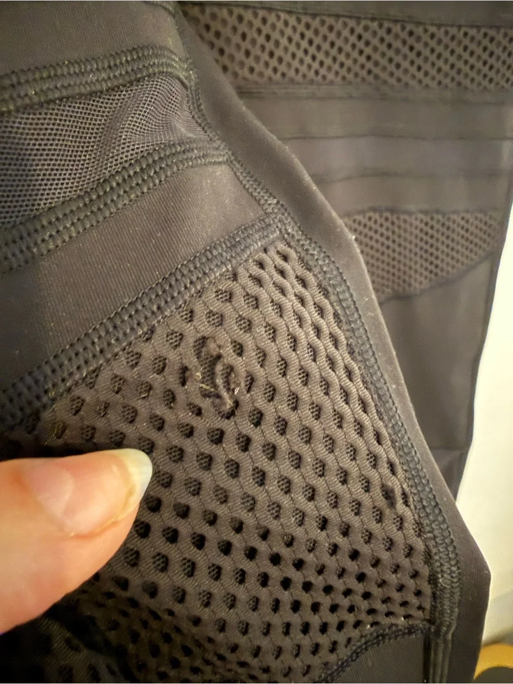 Lululemon Wunder Under Mix & Mesh High Rise 28” Leggings Black Size 6
